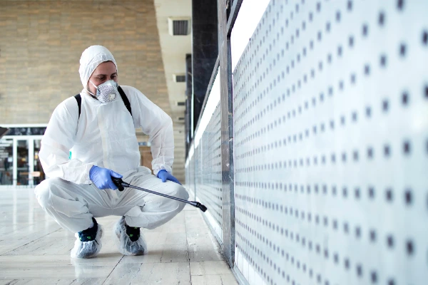 Damp treatment results - East Midlands property